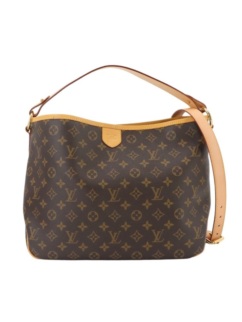 Louis Vuitton Monogram Delightful PM Shoulder Bag Brown